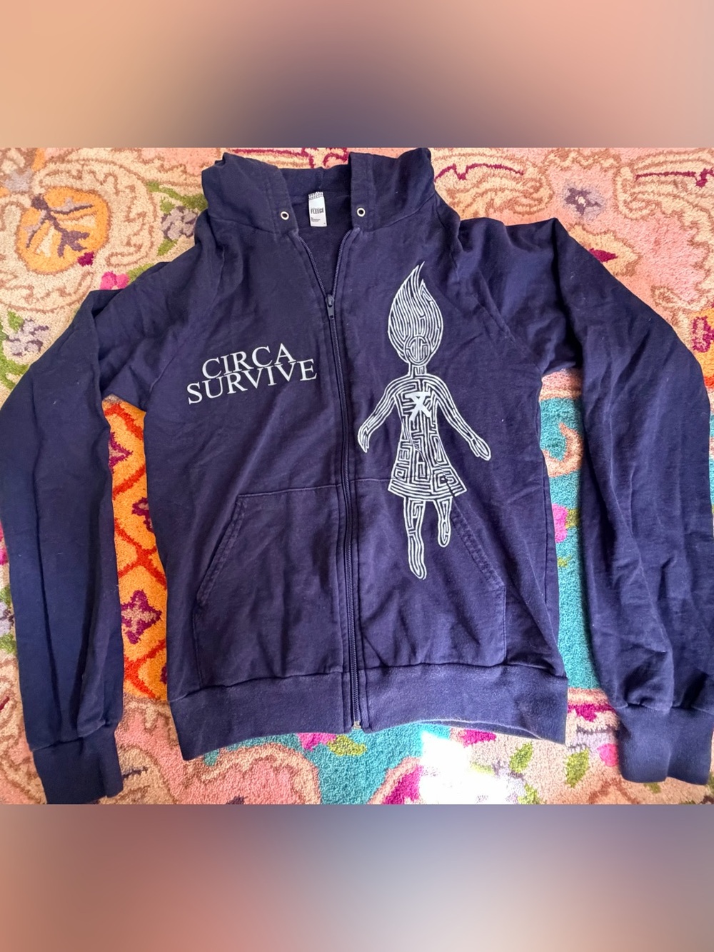 Circa Survive Zip Hoodie S